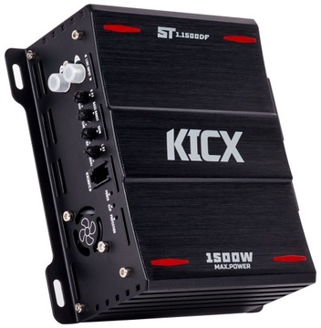 Kicx ST-1.1500 DF - Підсилювач 1 канальний моноблок 650/1050 / 1500W RMS пульт дистанційного керування