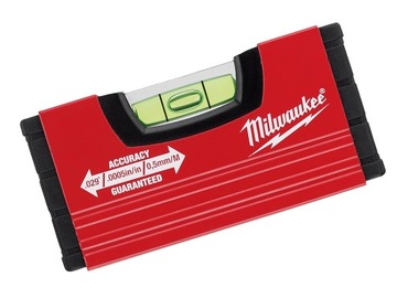 Малый MILWAUKEE уровень 0,1 м карманная алюминиевая мини-коробка 10 см
