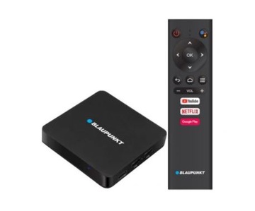 BLAUPUNKT ANDROID TV SMART BOX МЕДІАПЛЕЄР 4K WIFI USB HDMI