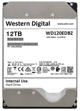 Жесткий диск WD WD120EDBZ 12TB SATA III 3,5"