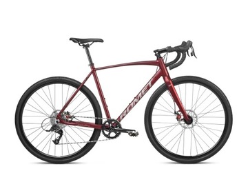 Велосипед Gravel ROMET Boreas 1 LITE 2023 L 56 бордовый