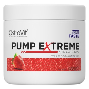 OstroVit Pump Extreme 300 г клубничный вкус