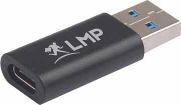 Адаптер USB LMP USB-C-USB Чорний (LMP-USBC-USB-FM-B)