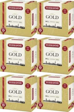 Чорний чай в пакетиках Teekanne Gold 600шт