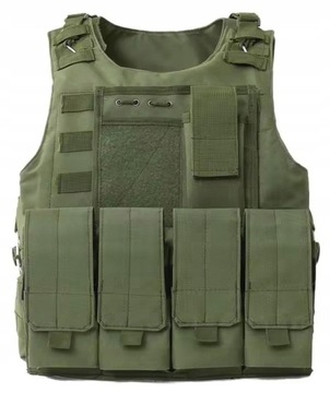 ВІЙСЬКОВИЙ ТАКТИЧНИЙ ЖИЛЕТ MOLLE NEW OLIVE