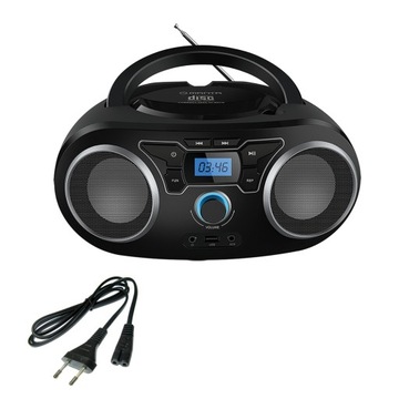 BOOMBOX CD-ПЛЕЄР BLUETOOTH USB MANTA