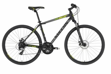Велосипед KELLYS 28 CLIFF 70 черный/зеленый XL-23