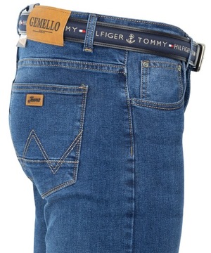Брюки джинсы синие эластичные джинсы W33