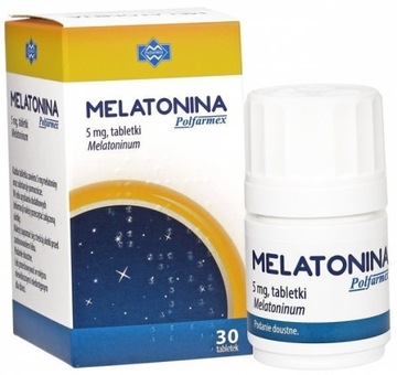 Мелатонин Polfarmex, 5 мг, таблетки, 30 шт.