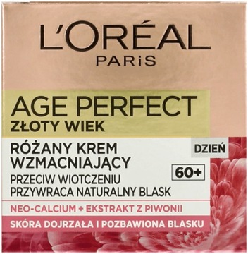 Loreal Age Perfect розовый крем 60 + день SPF20