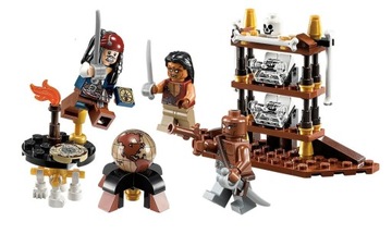Lego Pirates of the Caribbean: 4191-каюта капитана