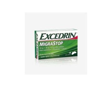 EXCEDRIN MIGRASTOP 20 таблеток