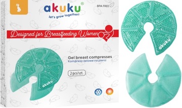 AKUKU гелевые компрессы для груди обертывания оболочки 2шт