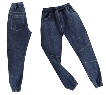 Джоггеры джинсы модные спортивные штаны 128 см Prod.PL