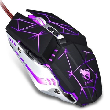 Игровая мышь игровая мышь T-WOLF V7 LED