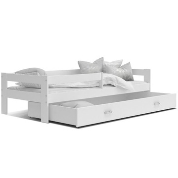 Односпальне ліжко Hugo COLOR 160x80 висувний матрац