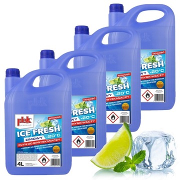 PLAK зимова рідина для омивача -20°C 16L (4x4L)