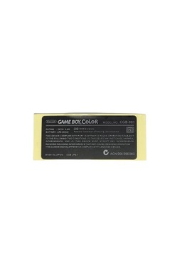 Наклейка, етикетка Game Boy Gameboy Color