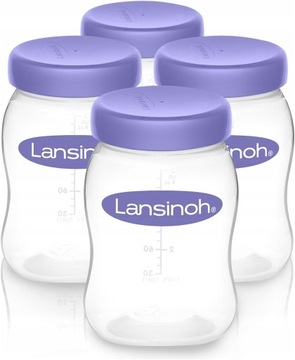 Lansinoh бутылка для хранения пищи 4x150ml
