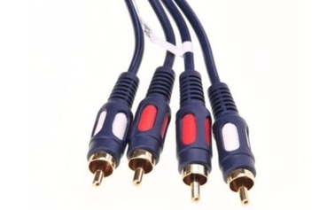 КАБЕЛЬ 2RCA/2RCA 7,5 М СЛЕЗА RK230