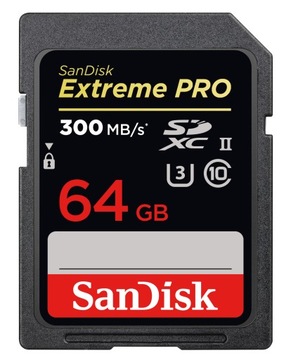 Карта памяти SanDisk EXTREME PRO 64GB 280MB / s