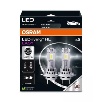 Светодиодные лампы H7/H18 OSRAM LEDRIVING HL 6500K - 2шт