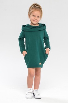 Lovemade tuniko-сукня для дівчинки-зелений