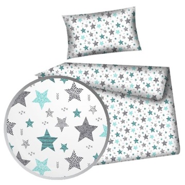Детское постельное белье 100X135 см со звездами хлопок