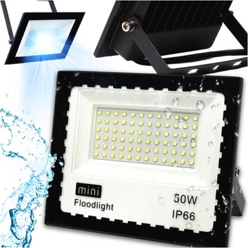 ГАЛОГЕННЫЕ СВЕТОДИОДНЫЕ 50W ПРОЖЕКТОР ЛАМПА ПРОЖЕКТОР ТОНКИЙ ОТКРЫТЫЙ МОЩНЫЙ IP66