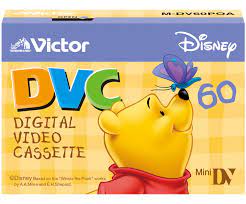 Кассета MiniDV ограниченная серия DISNEY JVC VICTOR M-DV60POA Mini DV