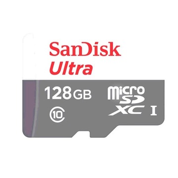 SanDisk карта памяти microSD Ultra 128GB 100mb / s