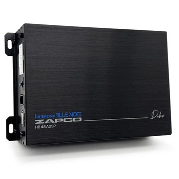 Автомобільний підсилювач 4x70 Вт Zapco HB48ADSP 8 каналів DSP вихід 8xrca