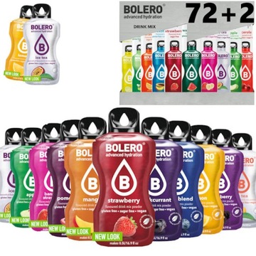 Bolero DRINK BOX суміш смаків напій без цукру 74 шт