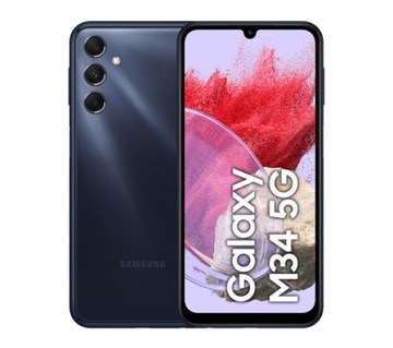 Смартфон Samsung Galaxy M34 5G 6 / 128GB темно-синий