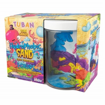Водоотталкивающий песок из аквариума Tuban 5 кол. 0,4 кг S
