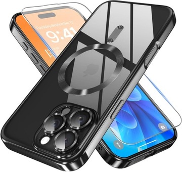 Чехол Чехол корпус чехол MAGSAFE + быстрая для APPLE IPHONE 16 PRO