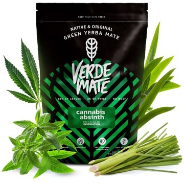 Yerba Verde Mate Green Cannabis Absinth 0,5 кг 500 г