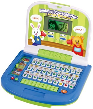 Образовательный детский ноутбук двуязычный Smily Pla
