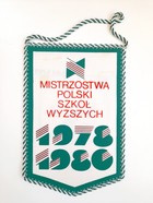 Вымпел чемпионата AZS колледжей 1978-80