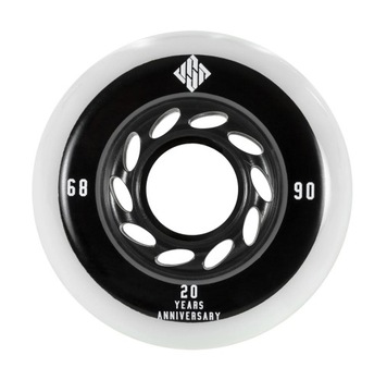 КОЛЕСА USD TEAM WHITE 68MM / 90A 4 ШТ.