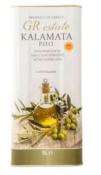 Греческое оливковое масло 5L Kalamata Extra Virgin