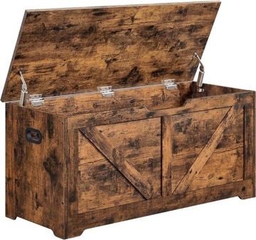 Ящик для хранения сундук шкаф гардероб контейнер бронза деревенский
