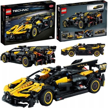 LEGO TECHNIC АВТОМОБИЛЬ BUGATTI 42151 ПОДАРОК