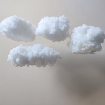Штучна хмара прикраса дитячої кімнати 3D