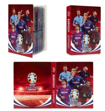 3D альбом футбольные коллекционные карты Евро 2024 футбол на 240 карт