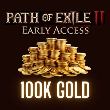 100K GOLD | PATH OF EXILE 2 EARLY ACCESS STANDARD POE 2 / 100 000 GOLD