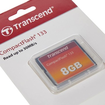 Карта памяти CompactFlash Transcend 133x 8 ГБ
