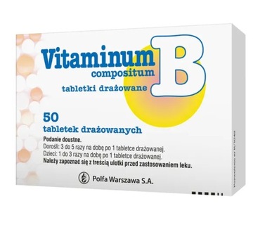 Vitaminum B compositum препарат 50 таблеток