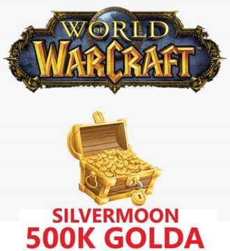 WOW WORLD OF WARCRAFT 500K SILVERMOON GOLD