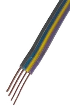 Провод кабель YTDWYd 4x0. 5mm (7) Лента цвет 10м